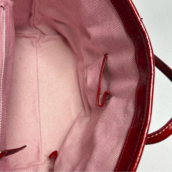 Vintage DOONEY & BOURKE Medium Bordeaux Cindy Tote Shoulder Bag Rare J8051229 - Picture 8 of 14